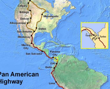 My Pan-American Cycling Route is Beginning to Unfold!