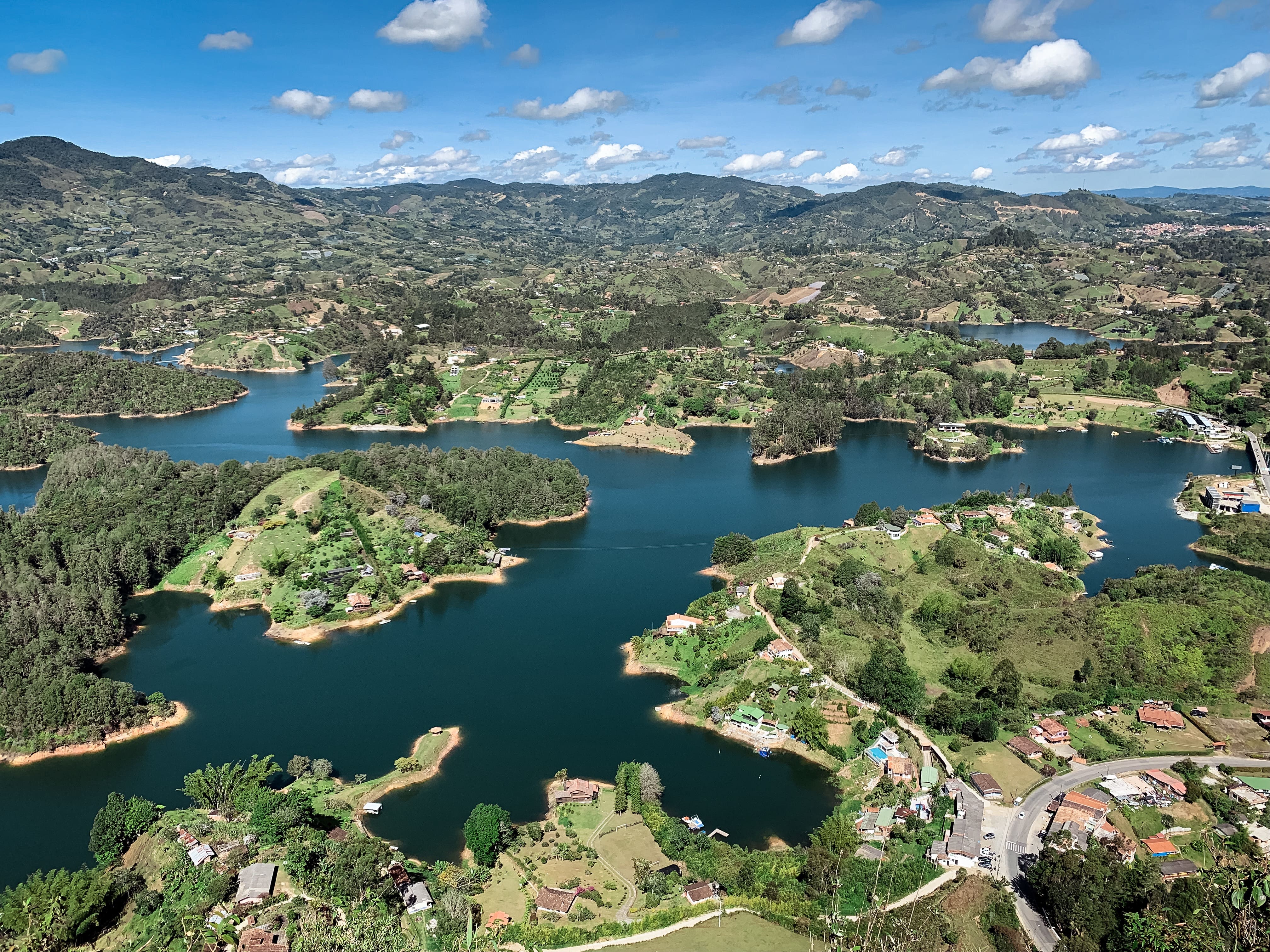 the views from guatapé rock