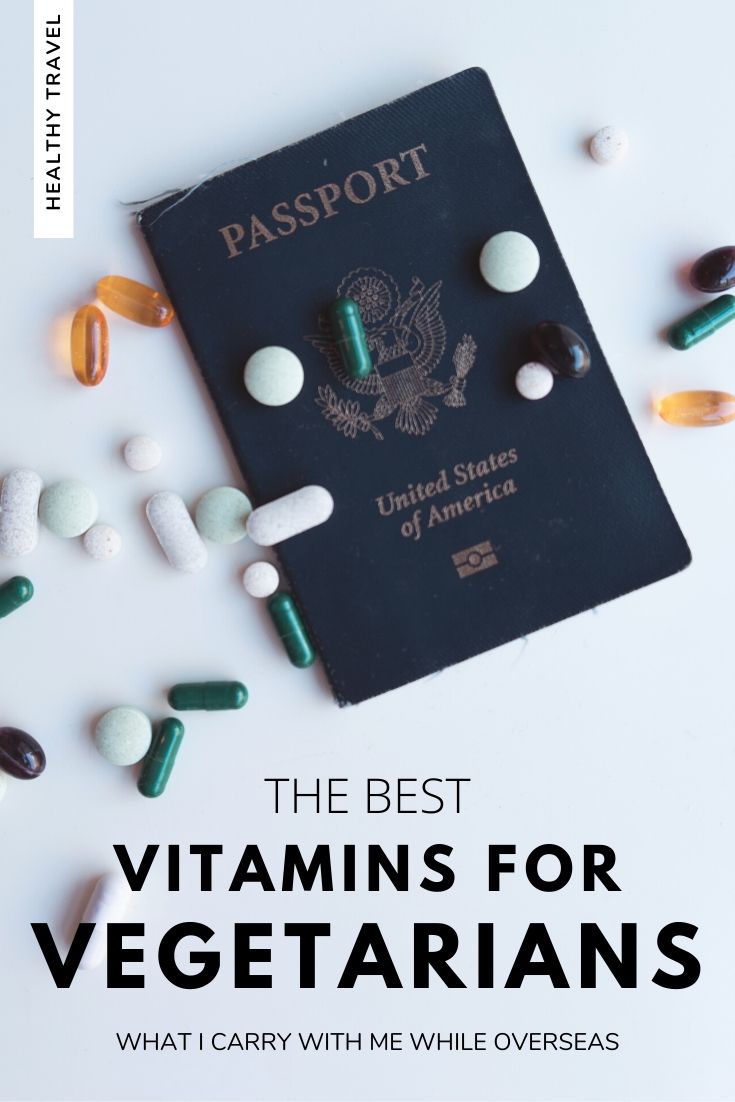 vitamins for vegetarians healthy travel