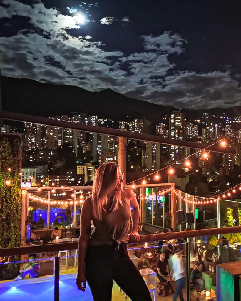 Medellin, Colombia Travel Inspiration: Visit a Rooftop Bar